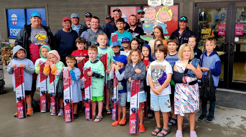 Teaching kids to fish a skill that will last a lifetime.