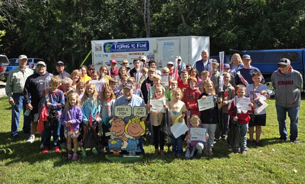 Teaching kids to fish a skill that will last a lifetime.