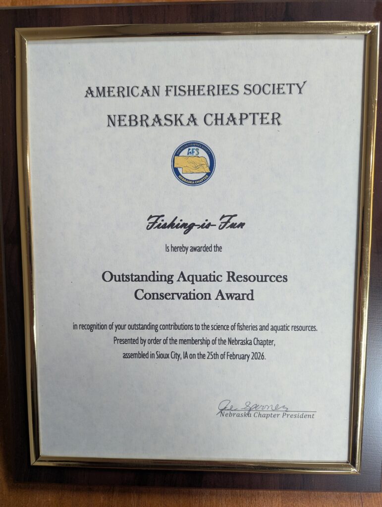 Outstanding Aquatic Resources Conservation Award